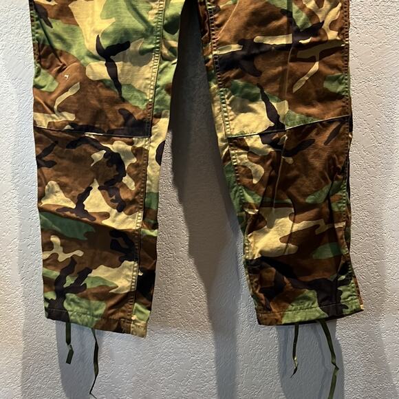 Trousers, Hot Weather, Woodland Camouflage Pattern, Combat. Size Large Long - Picture 3 of 11